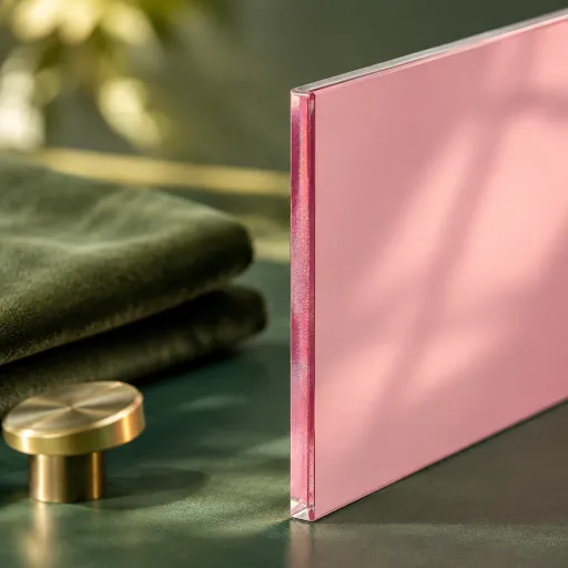 How pink back painted glass reshapes hospitality interiors and FF&E strategies