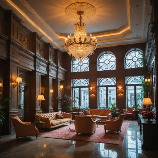 A journey through London's most iconic hotel lobbies: design, luxury, and innovation