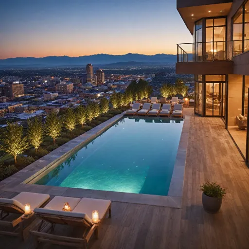 Elevated hospitality: denver hotels with rooftop pool as urban resorts in the sky