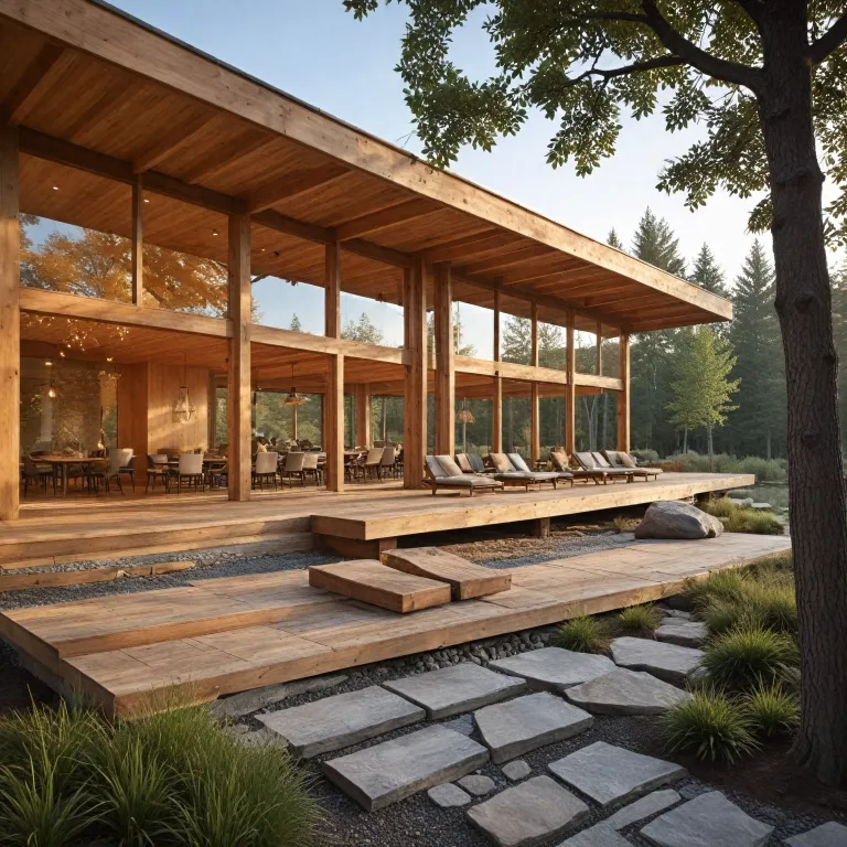 Timber pavilion architecture for hospitality: from outdoor retreat to structural statement