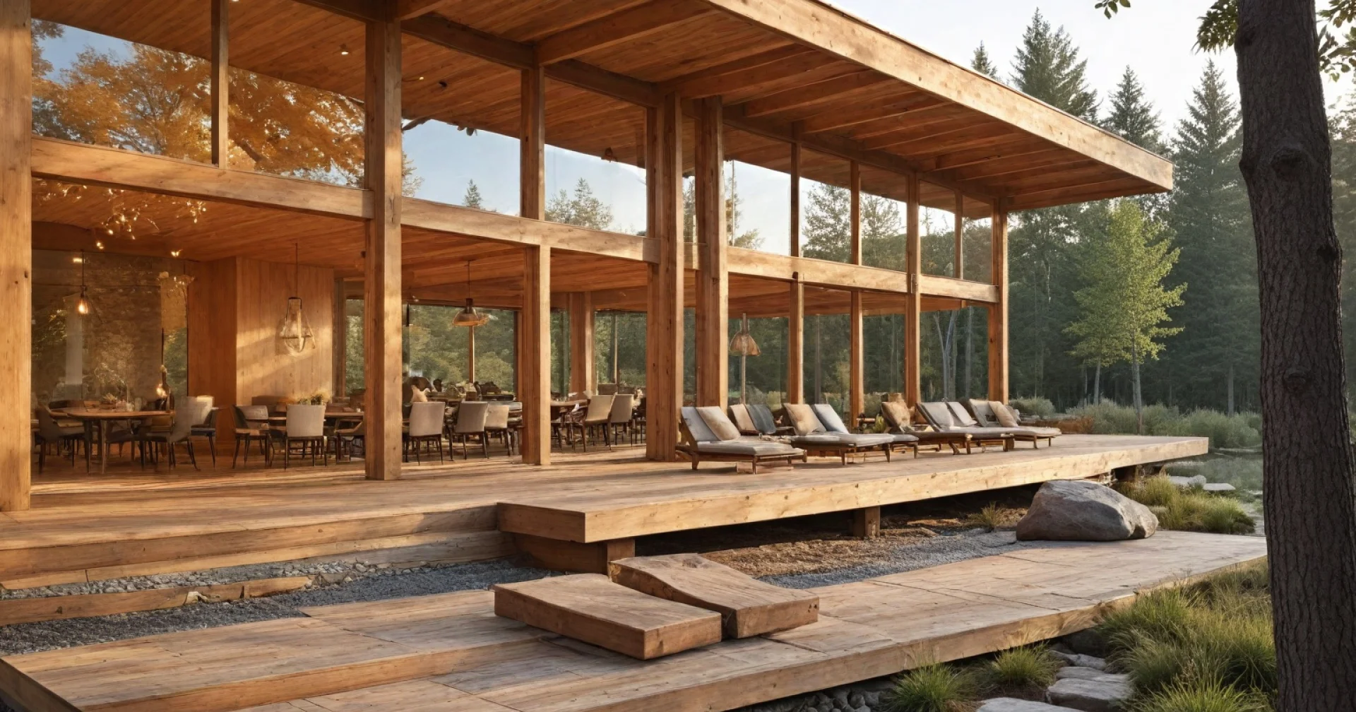 Timber pavilion architecture for hospitality: from outdoor retreat to ...