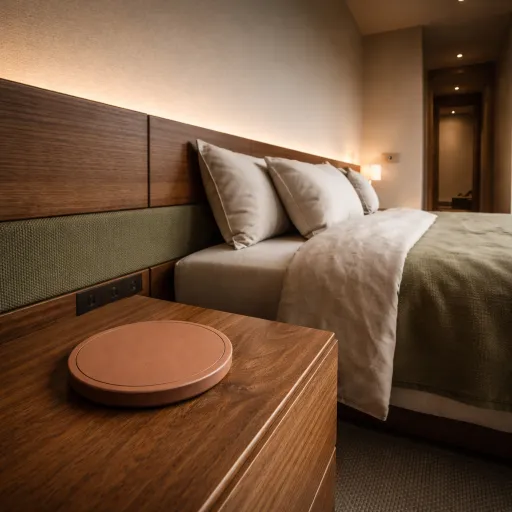 Muted technology: designing guest rooms where the smart systems disappear