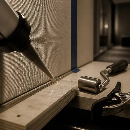 Solvent based adhesive strategies for high‑performance hospitality interiors